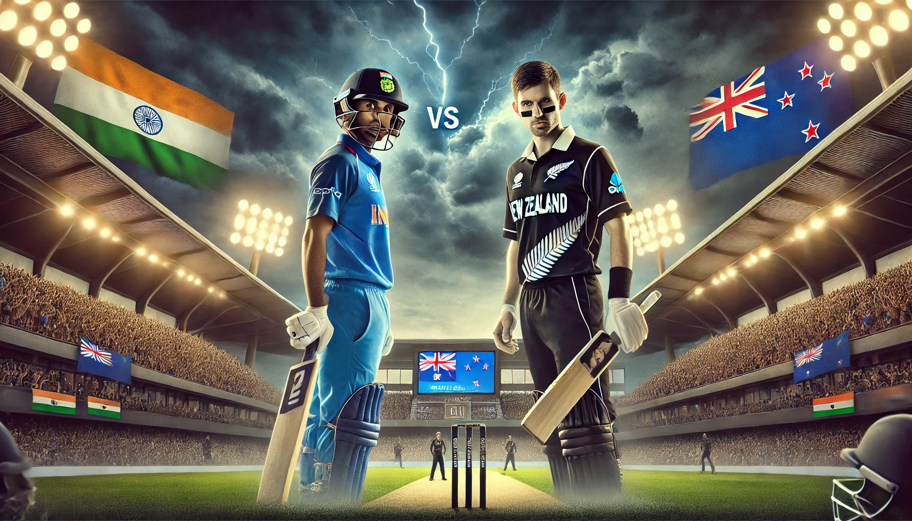 Exploring the Epic Rivalry: India vs New Zealand – A Statistical Deep Dive