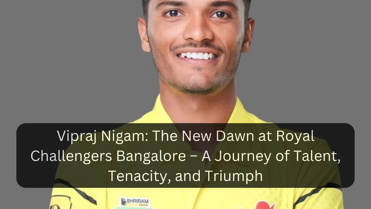 Tripurana Vijay: A Journey of Grit, Glory, and IPL 2025 Triumph with Royal Challengers Bangalore